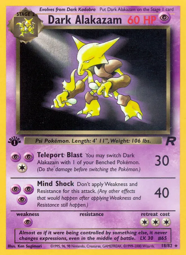 Dark Alakazam - 18