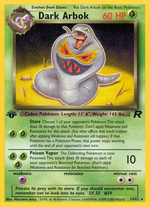 Dark Arbok - 19