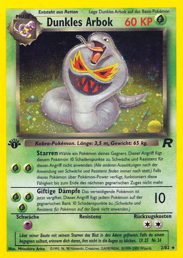 Dunkles Arbok - 2