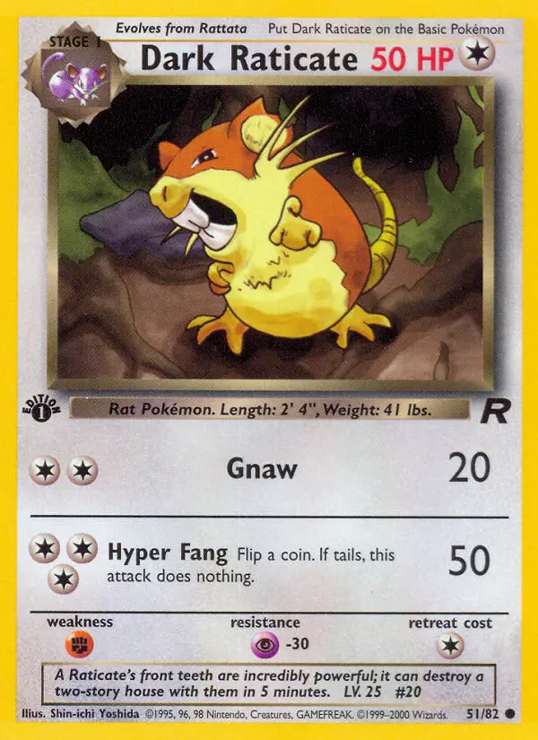 Dark Raticate - 51