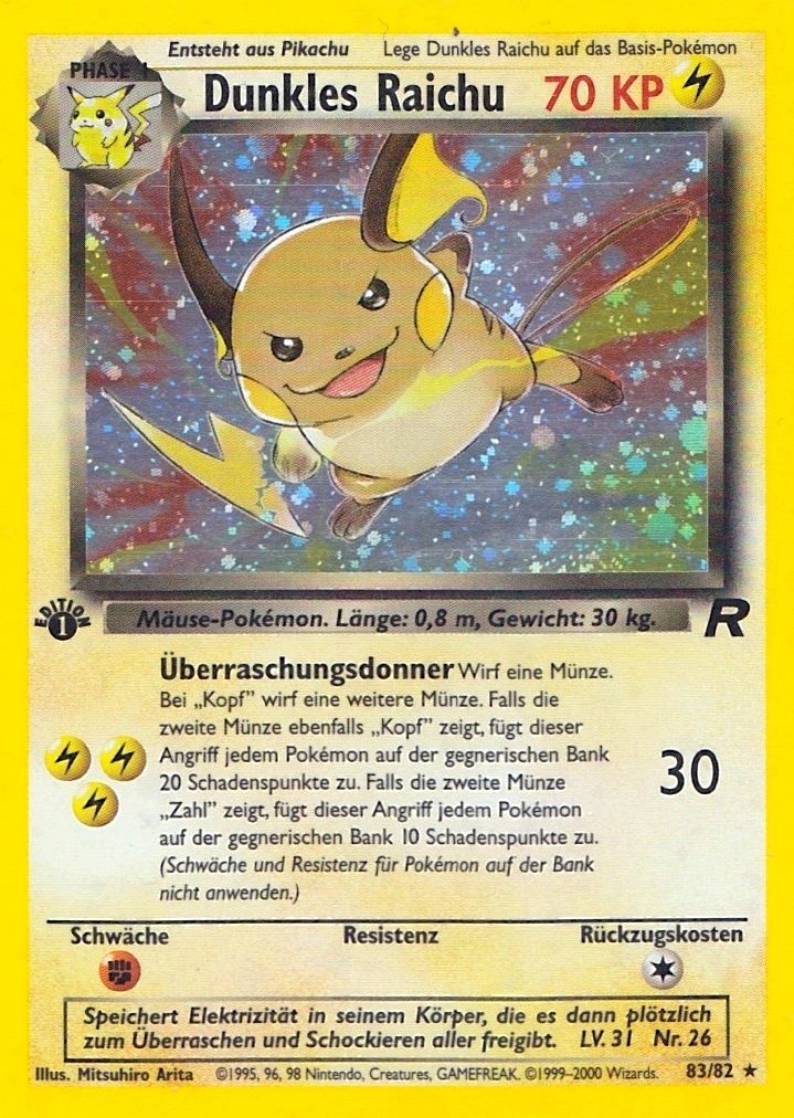 Dunkles Raichu - 83