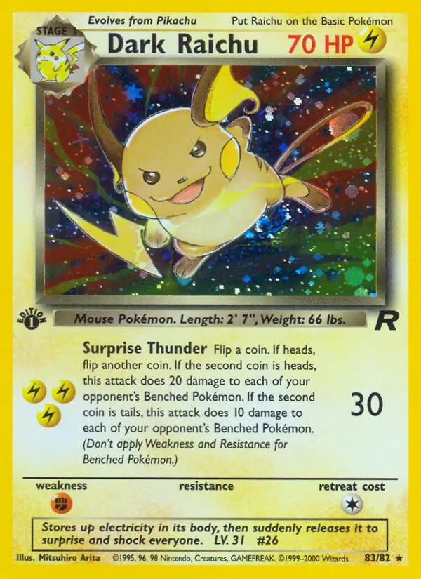Dark Raichu - 83