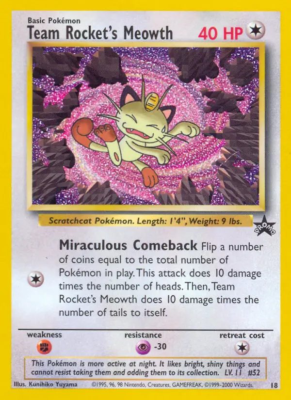 Team Rocket's Meowth - 18