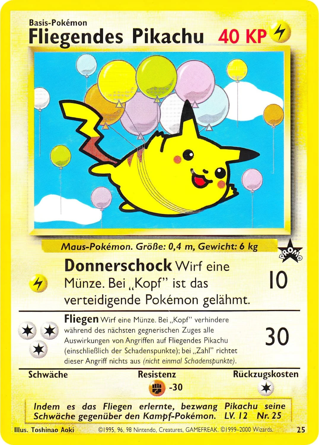 Fliegendes Pikachu - 25