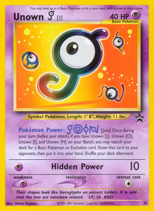 Unown [J] - 38