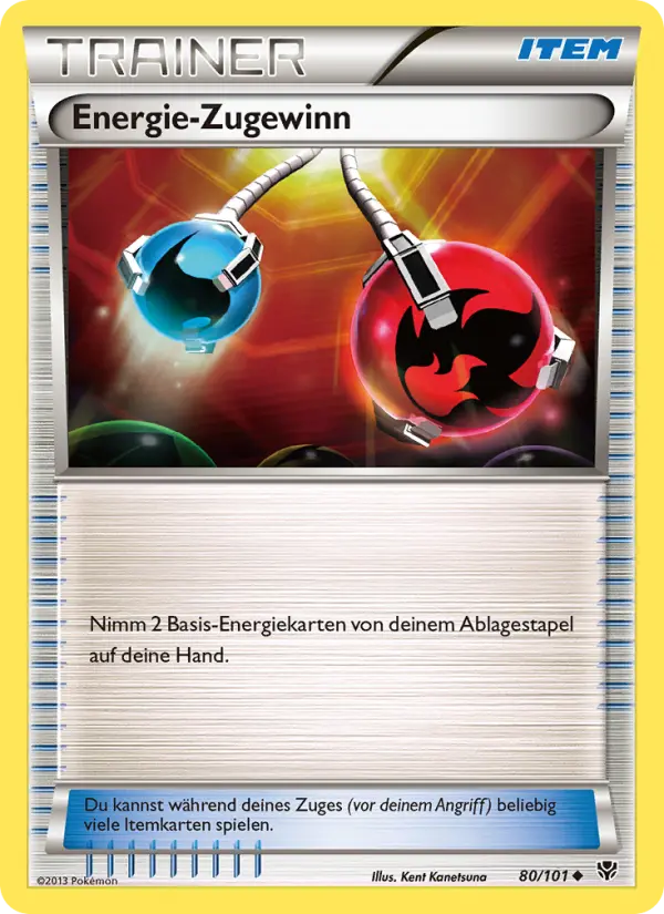 Energie-Zugewinn - 80