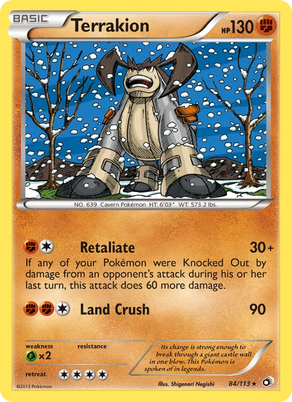 Terrakion - 84