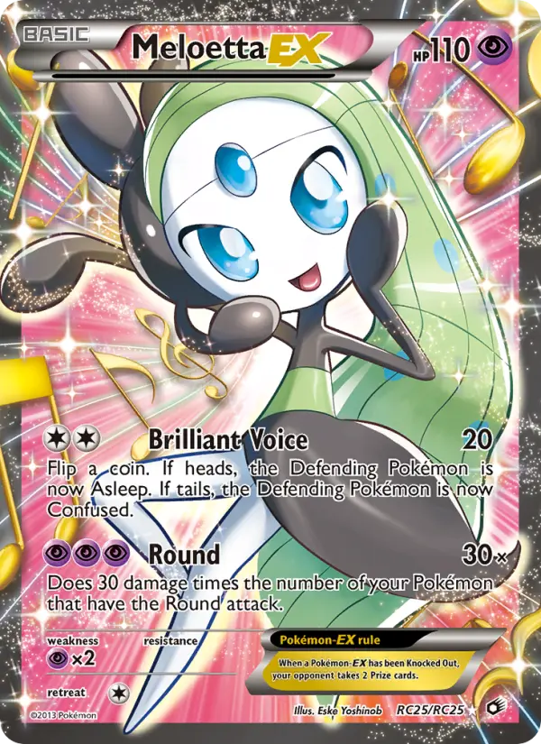 Meloetta-EX - RC25