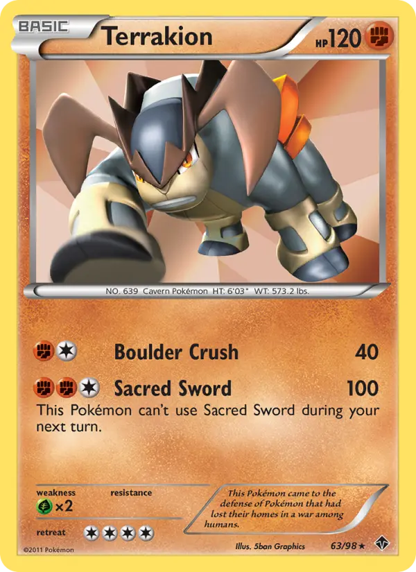 Terrakion - 63
