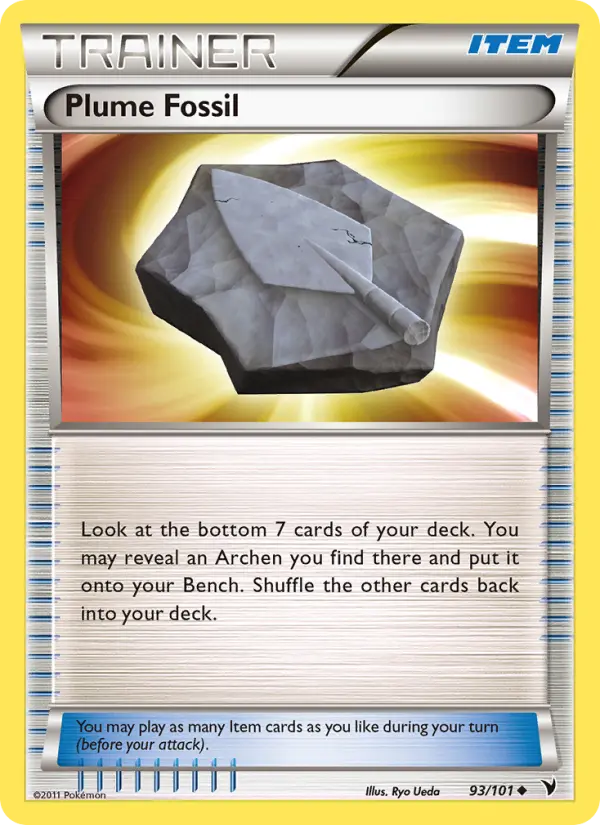 Plume Fossil - 93