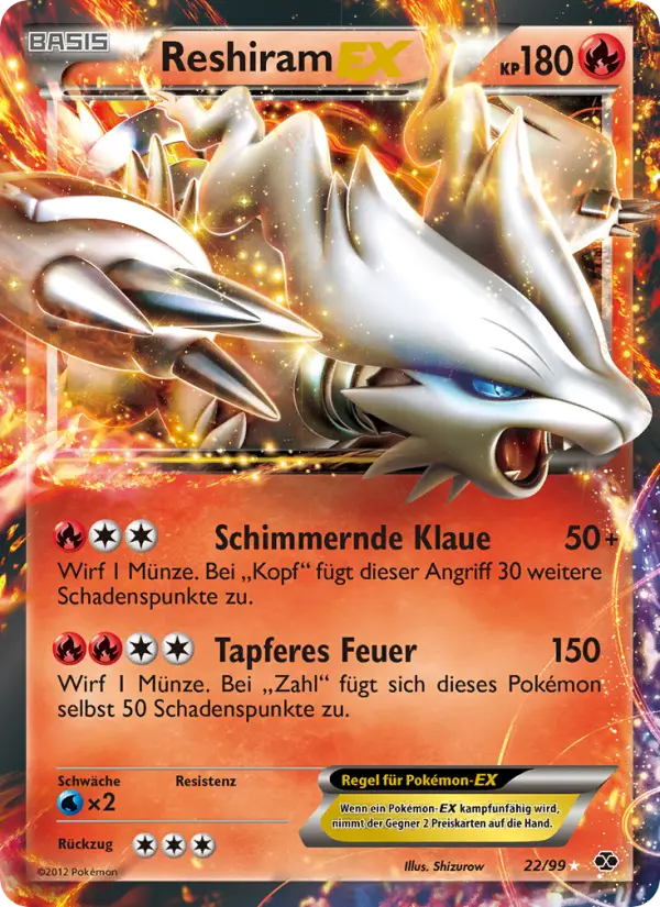 Reshiram-EX - 22