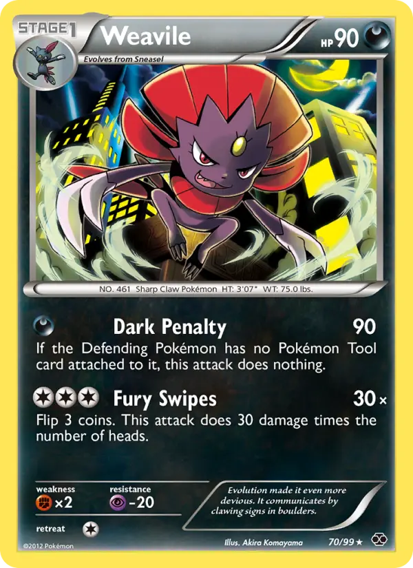 Weavile - 70