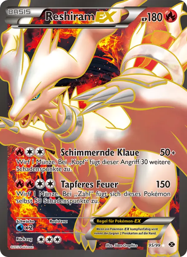 Reshiram-EX - 95