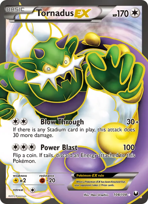 Tornadus-EX - 108
