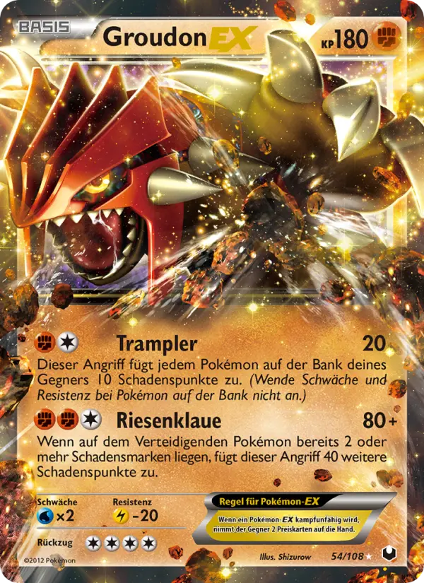 Groudon-EX - 54