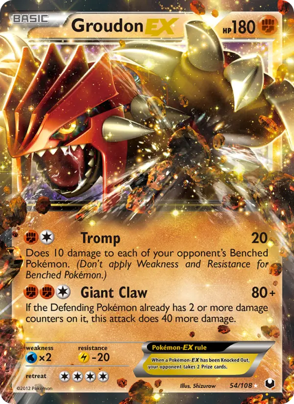Groudon-EX - 54