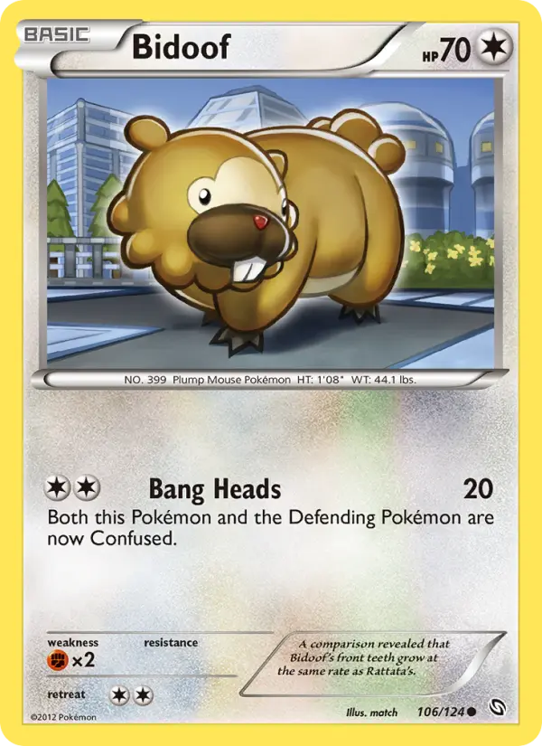 Bidoof - 106