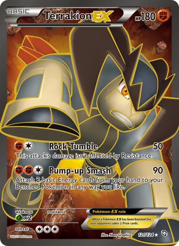 Terrakion-EX - 121