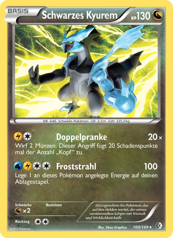 Schwarzes Kyurem - 100