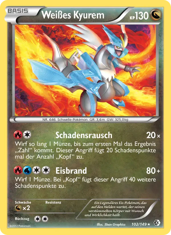 Weißes Kyurem - 102