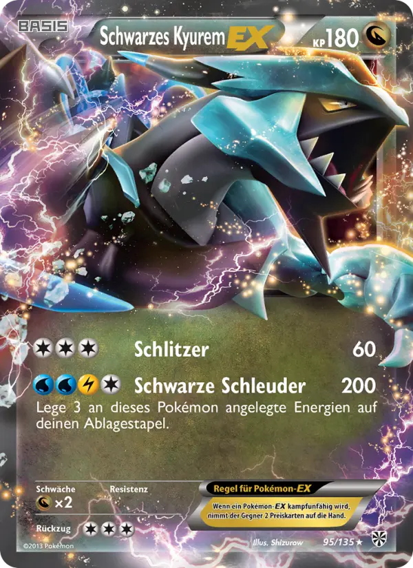 Schwarzes Kyurem-EX - 95