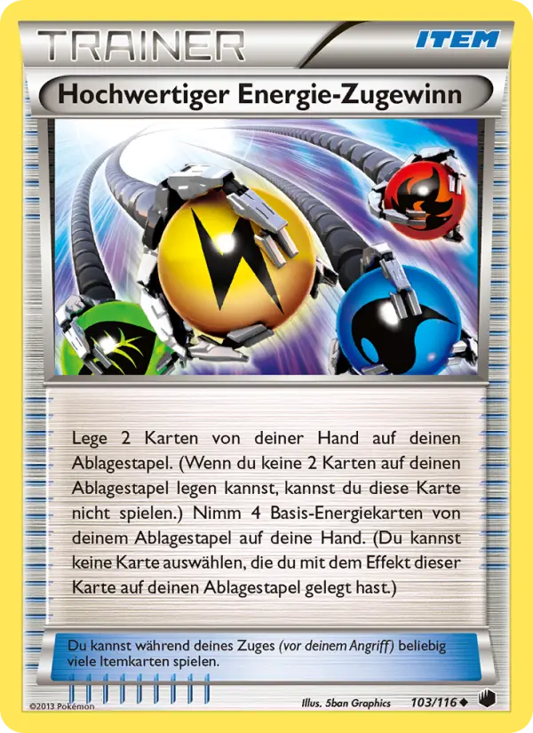 Überragender Energie-Zugewinn - 103