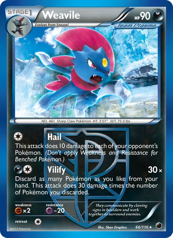 Weavile - 66