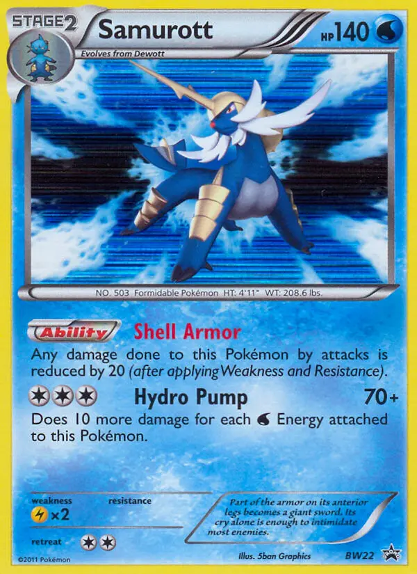 Samurott - BW22