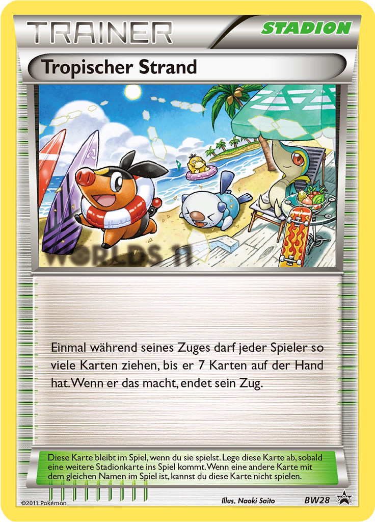 Tropical Beach - BW28