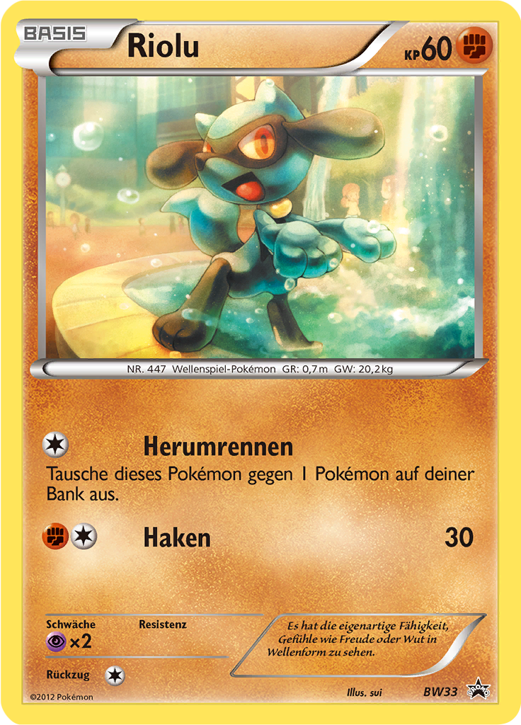 Riolu - BW33