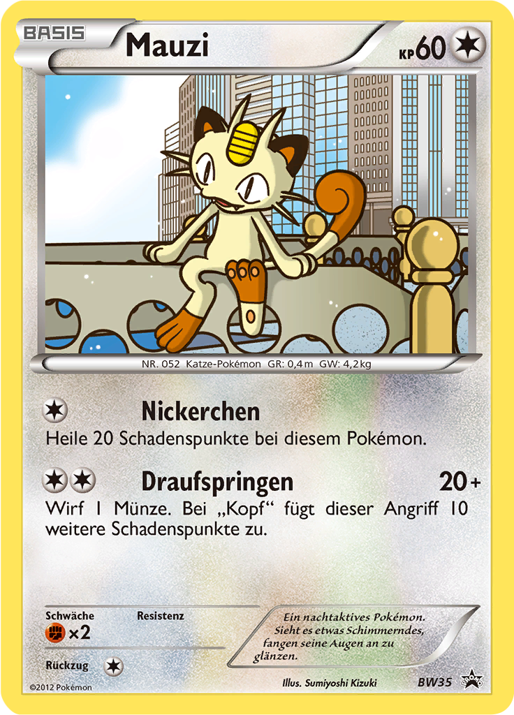 Meowth - BW35