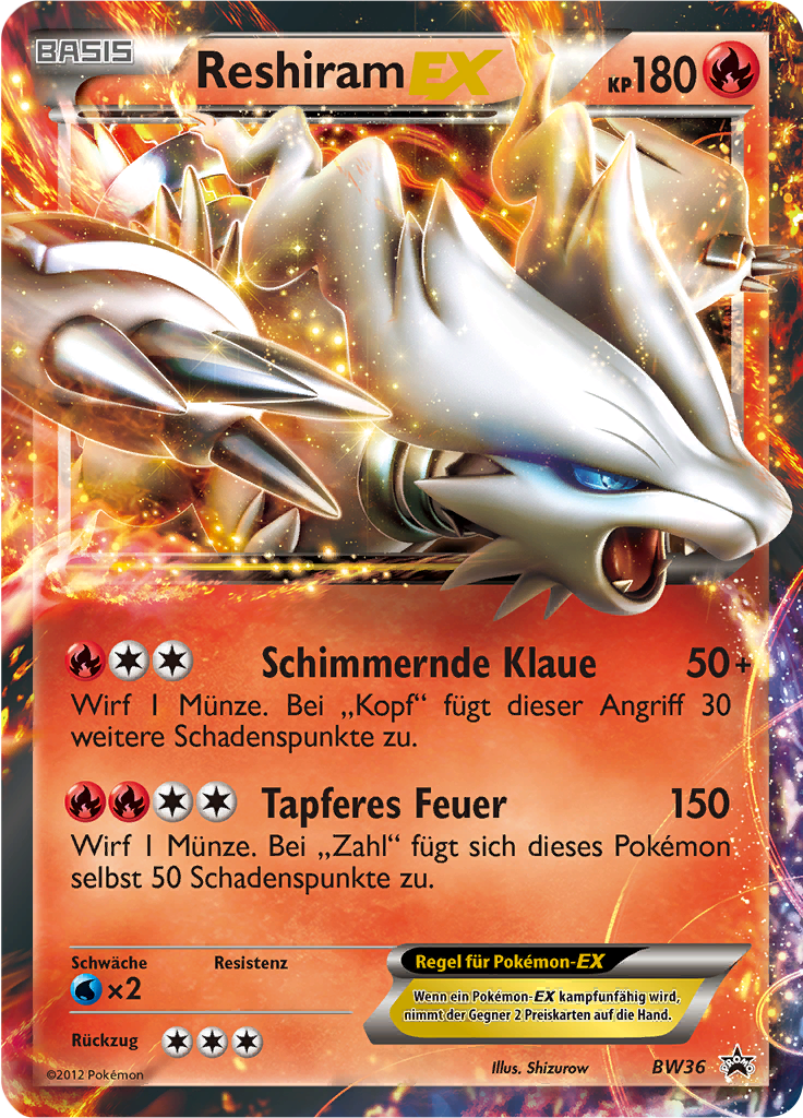 Reshiram-EX - BW36