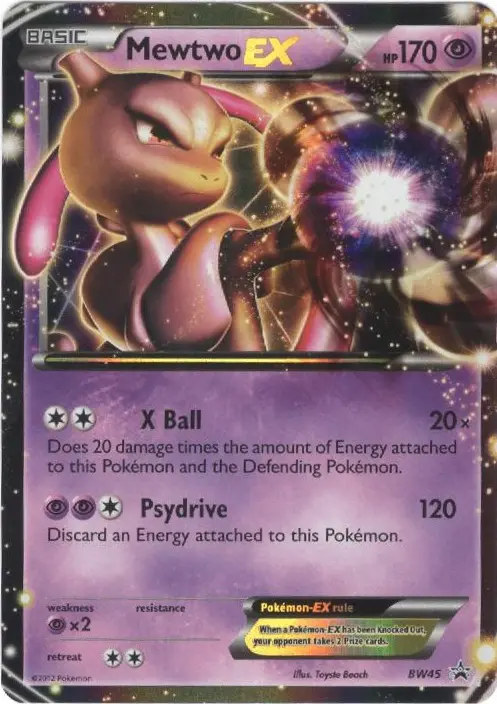 Mewtwo-EX - BW45