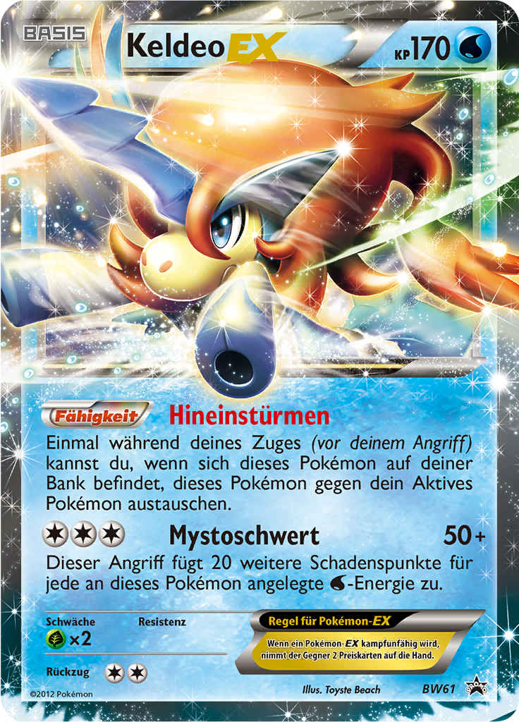 Keldeo-EX - BW61