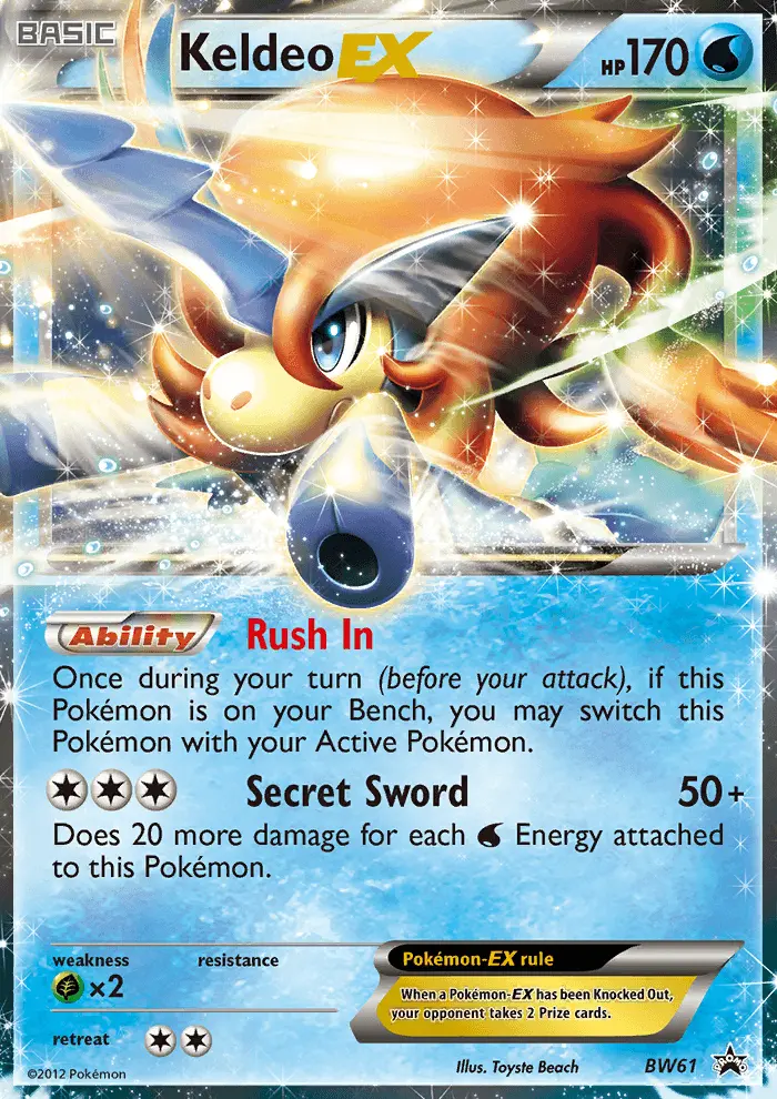 Keldeo-EX - BW61