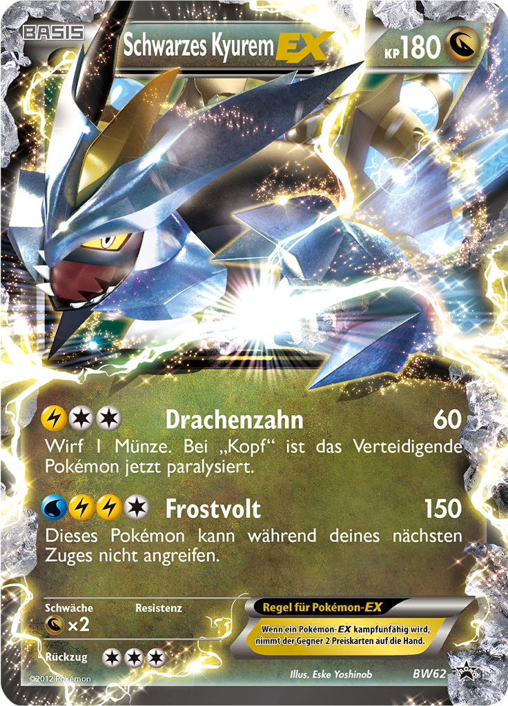 Black Kyurem-EX - BW62