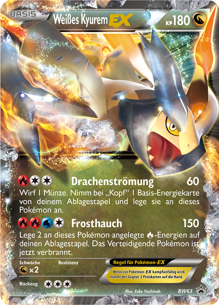 White Kyurem-EX - BW63