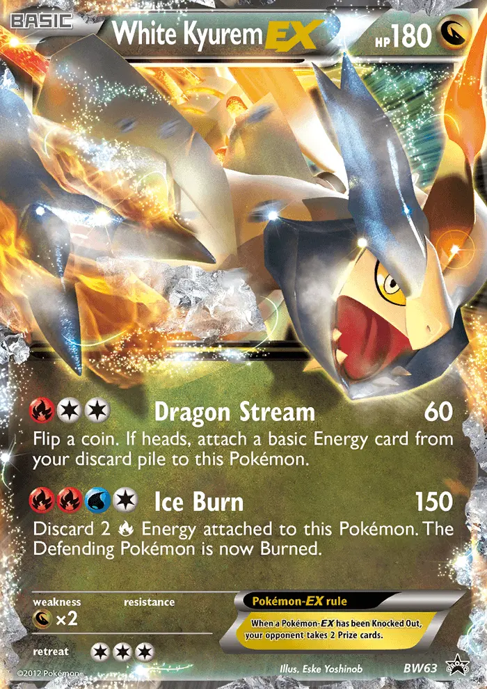White Kyurem-EX - BW63