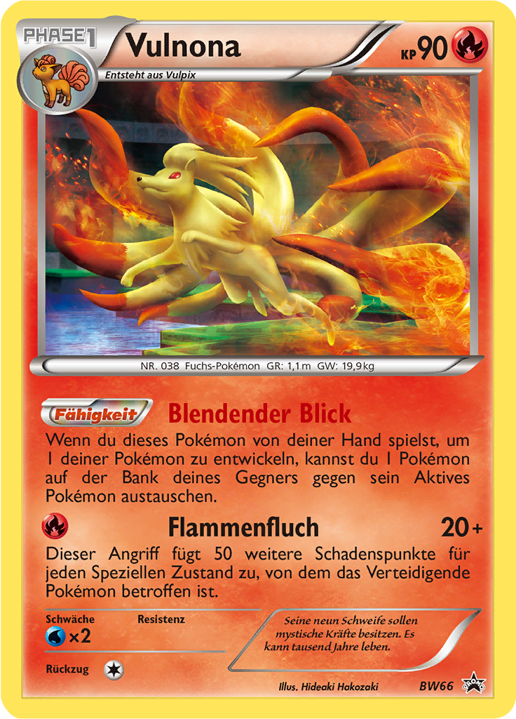 Ninetales - BW66