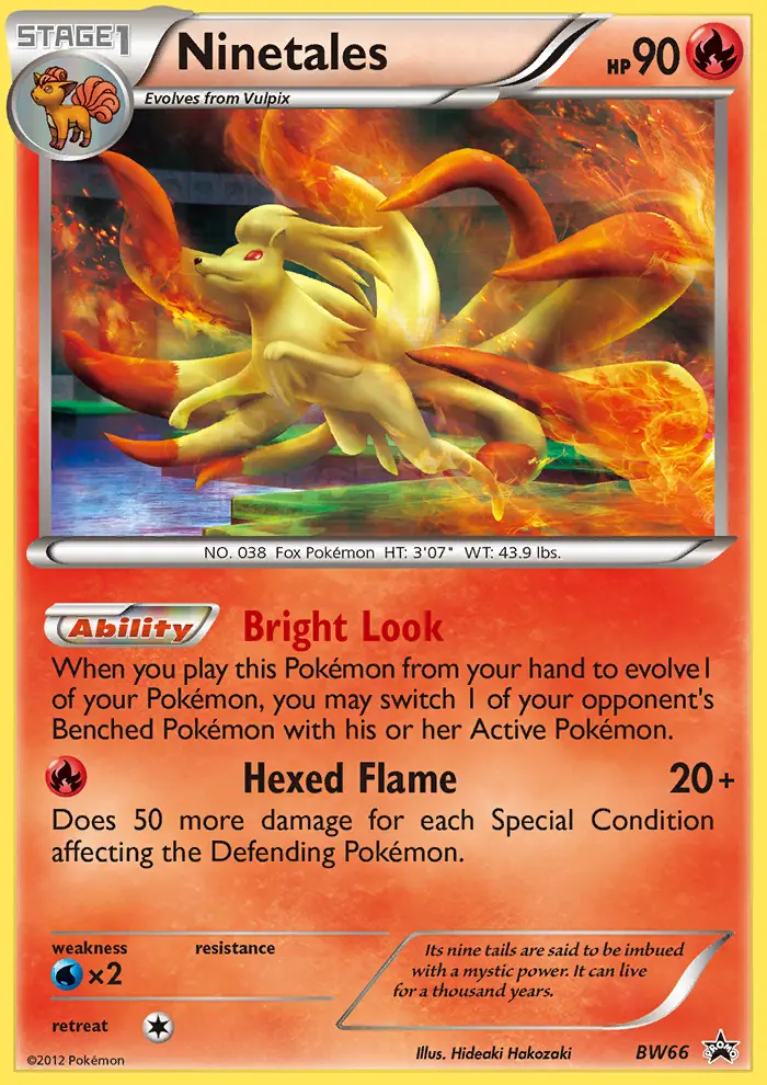 Ninetales - BW66