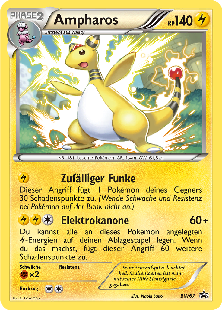 Ampharos - BW67