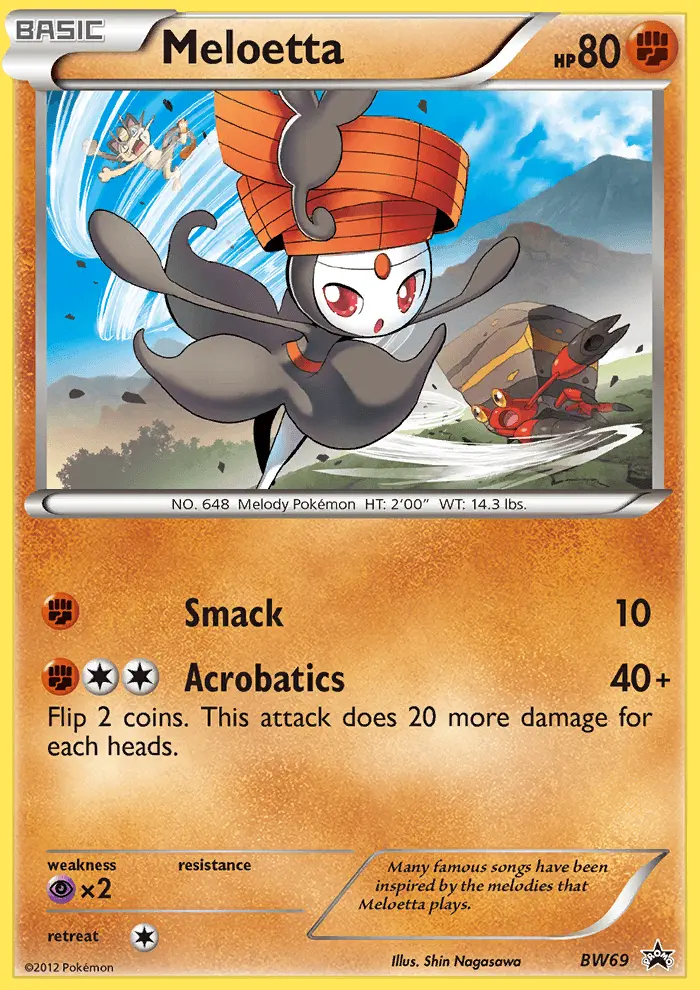Meloetta - BW69