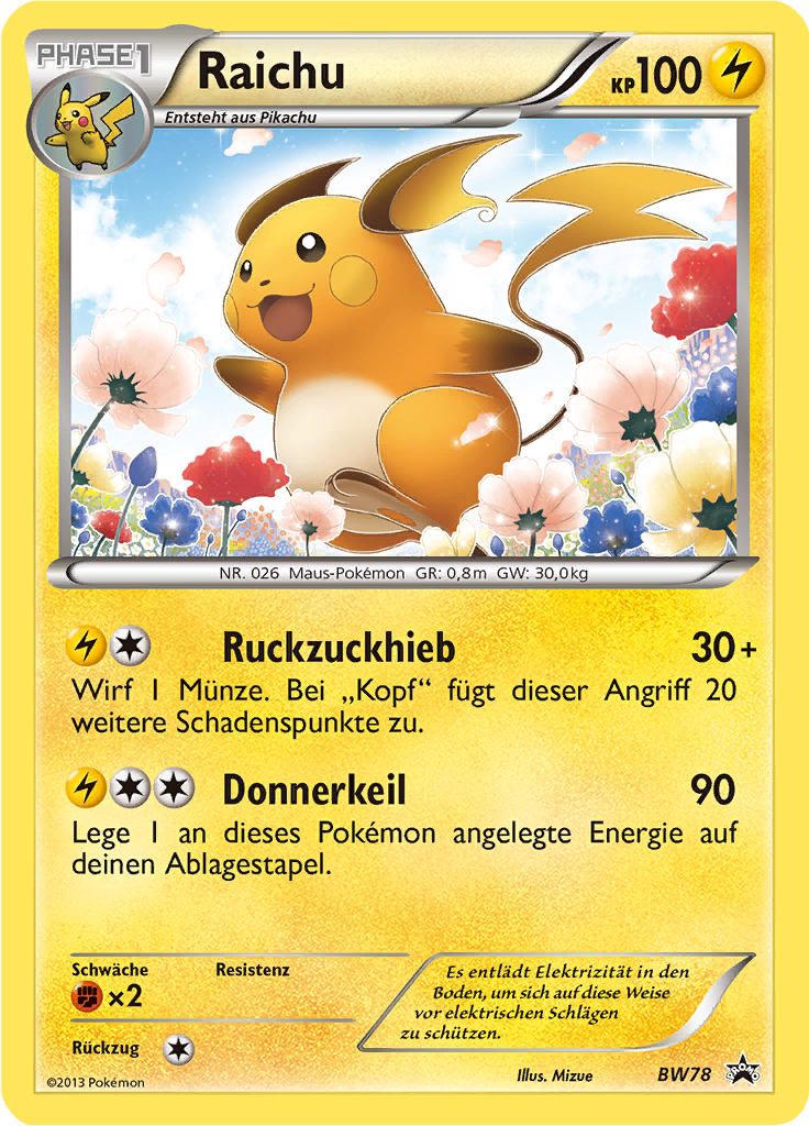 Raichu - BW78