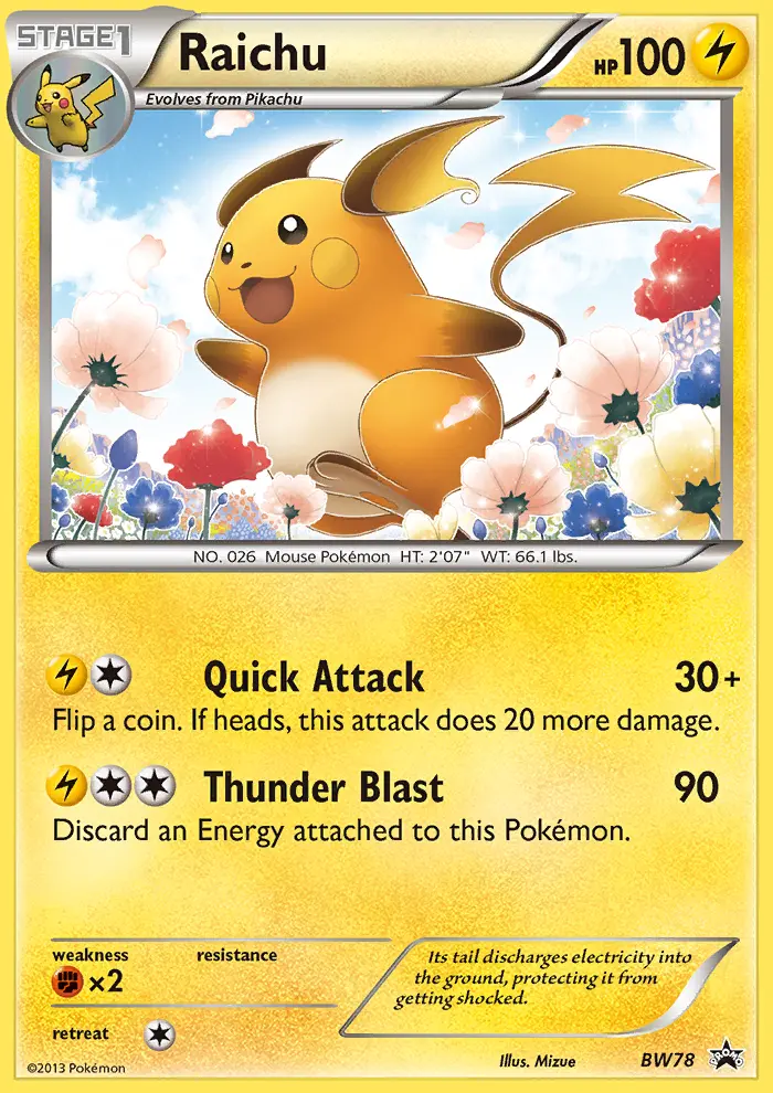 Raichu - BW78