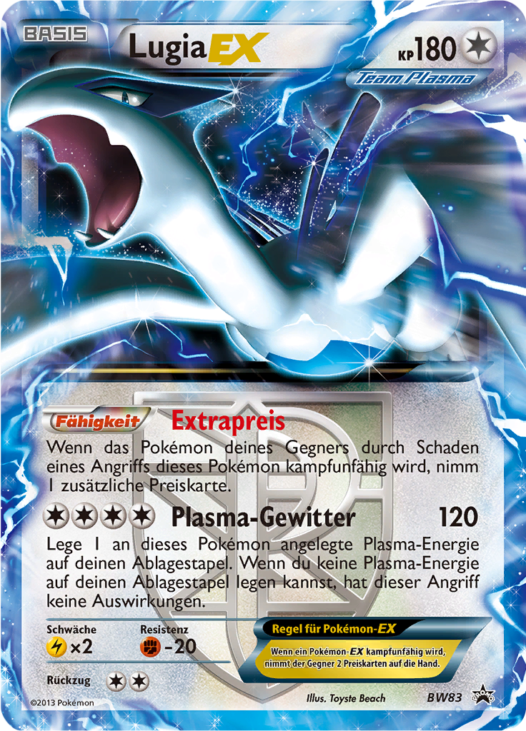 Lugia-EX - BW83