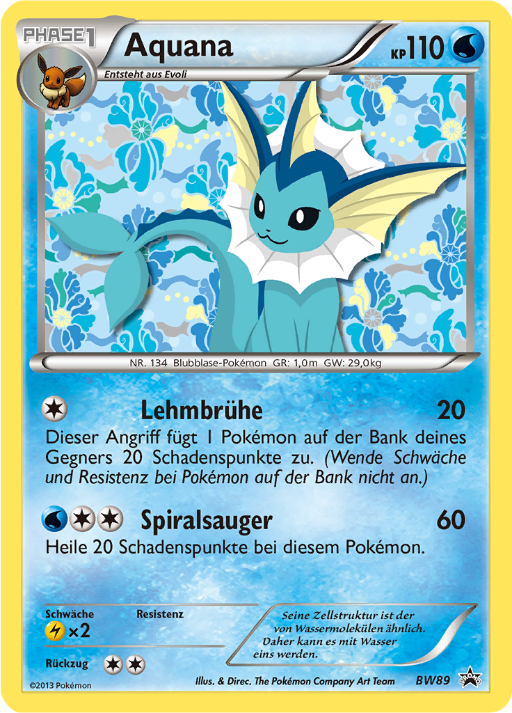 Vaporeon - BW89