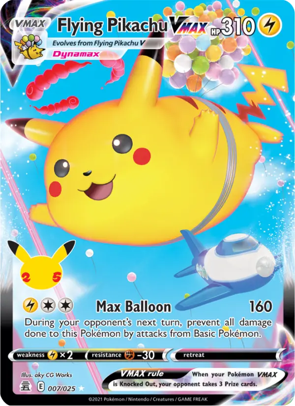 Flying Pikachu VMAX - 7