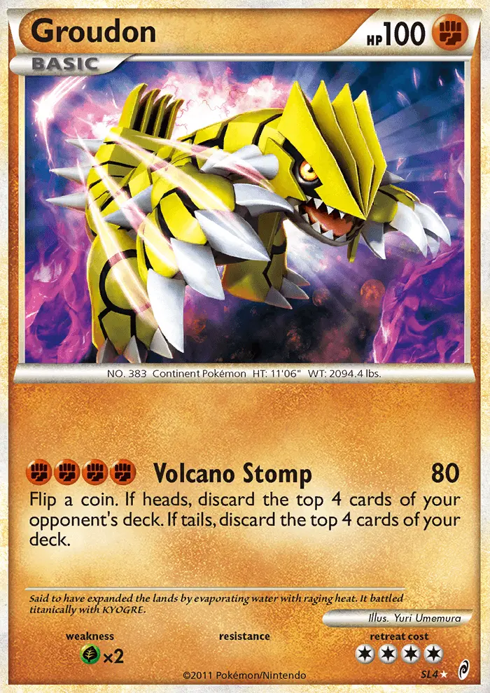 Groudon - SL4