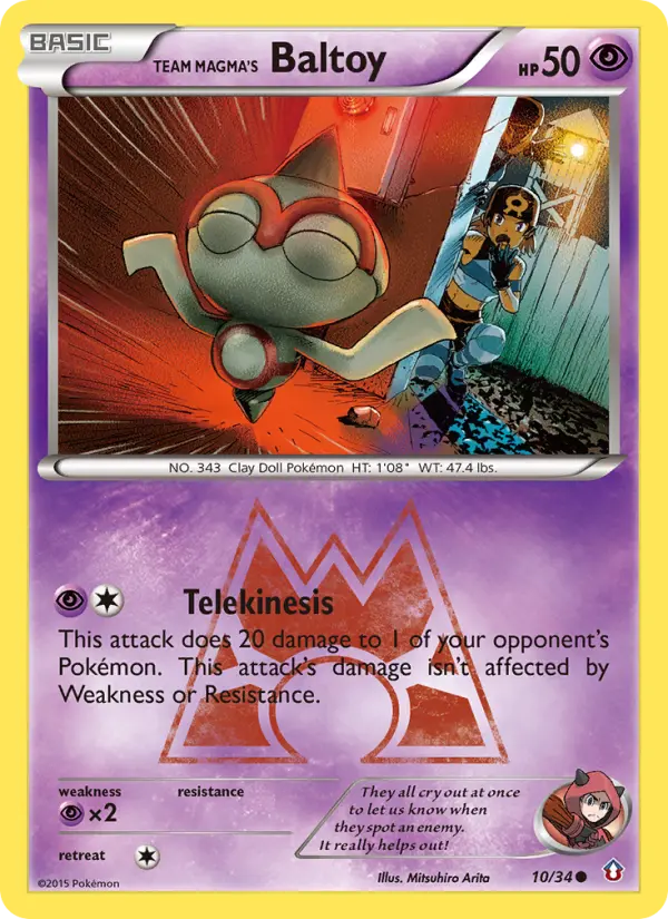 Team Magma's Baltoy - 10