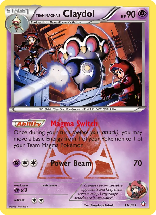 Team Magma's Claydol - 11
